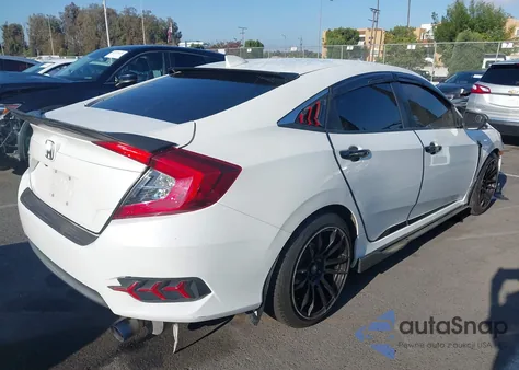 2017 Honda Civic Ex from USA, damaged, VIN 2HGFC2F75HH516008